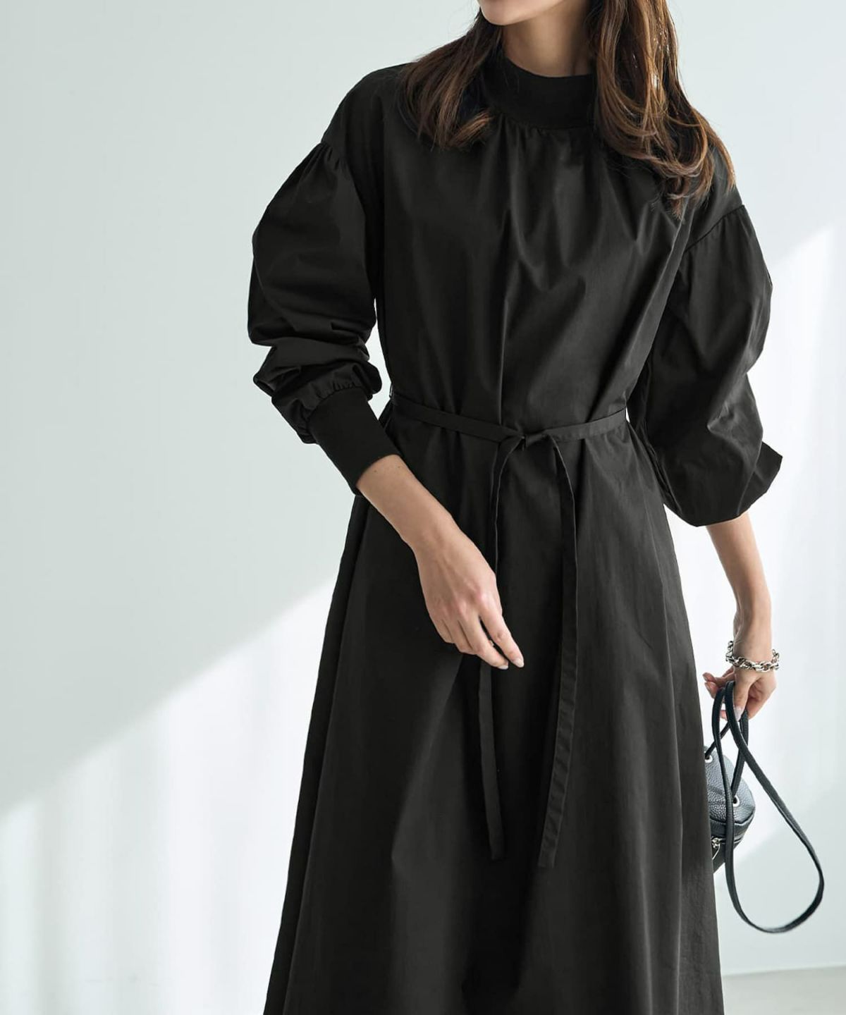 着用イメージ 168cm ブラック 02サイズ