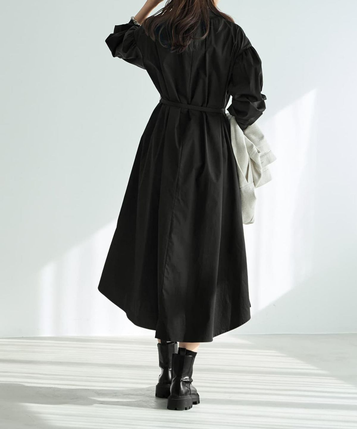 着用イメージ 168cm ブラック 02サイズ