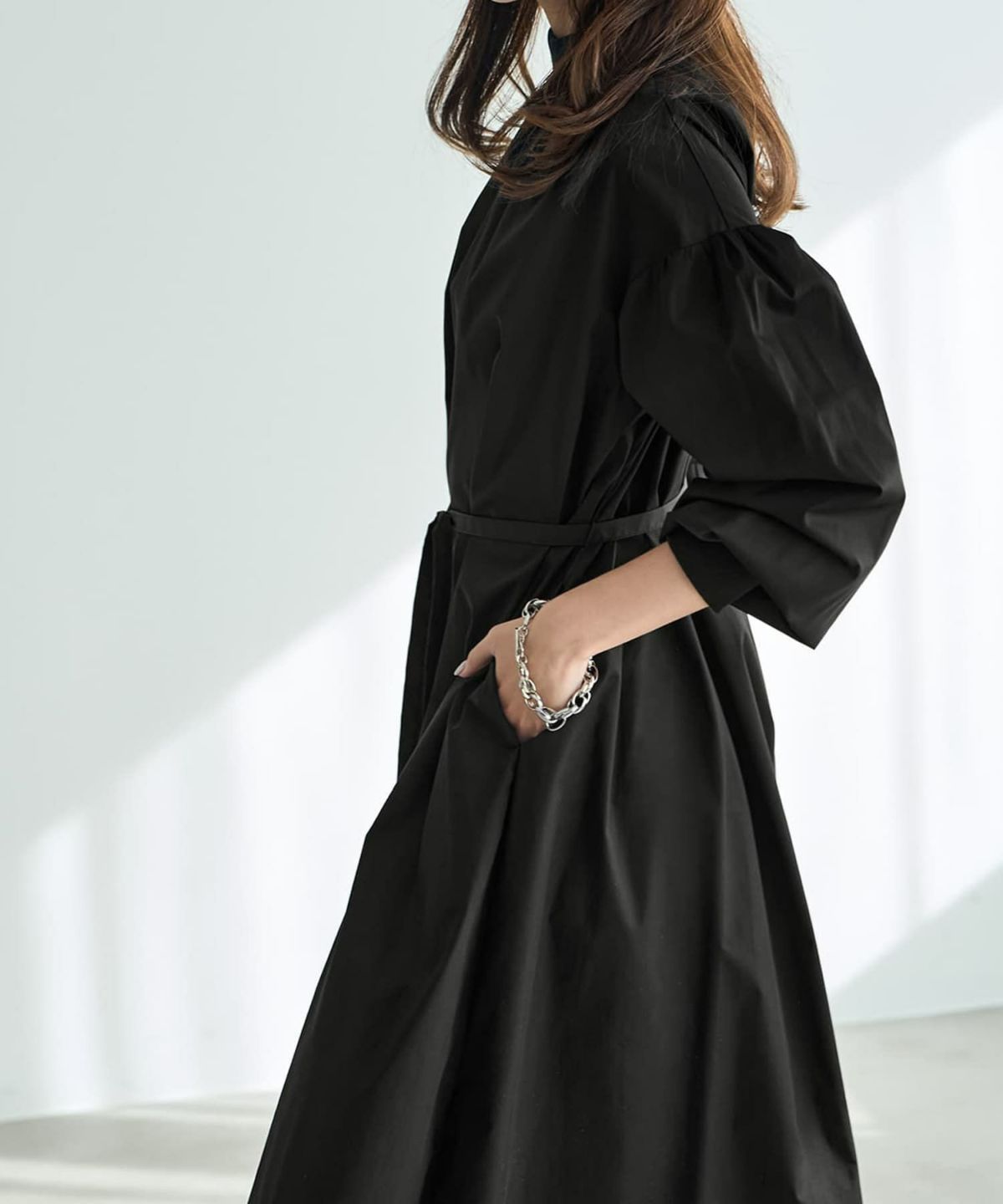 着用イメージ 168cm ブラック 02サイズ