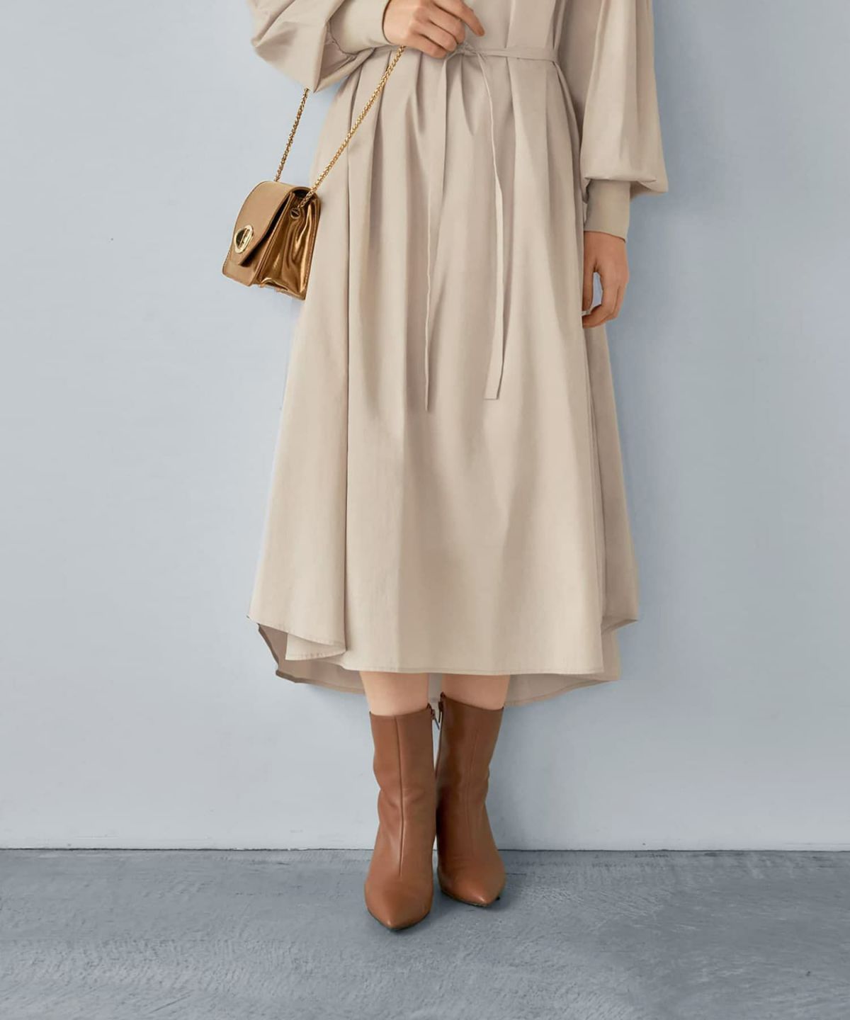 着用イメージ 165cm ベージュ 02サイズ