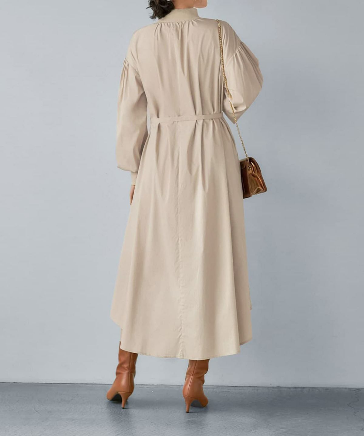 着用イメージ 165cm ベージュ 02サイズ