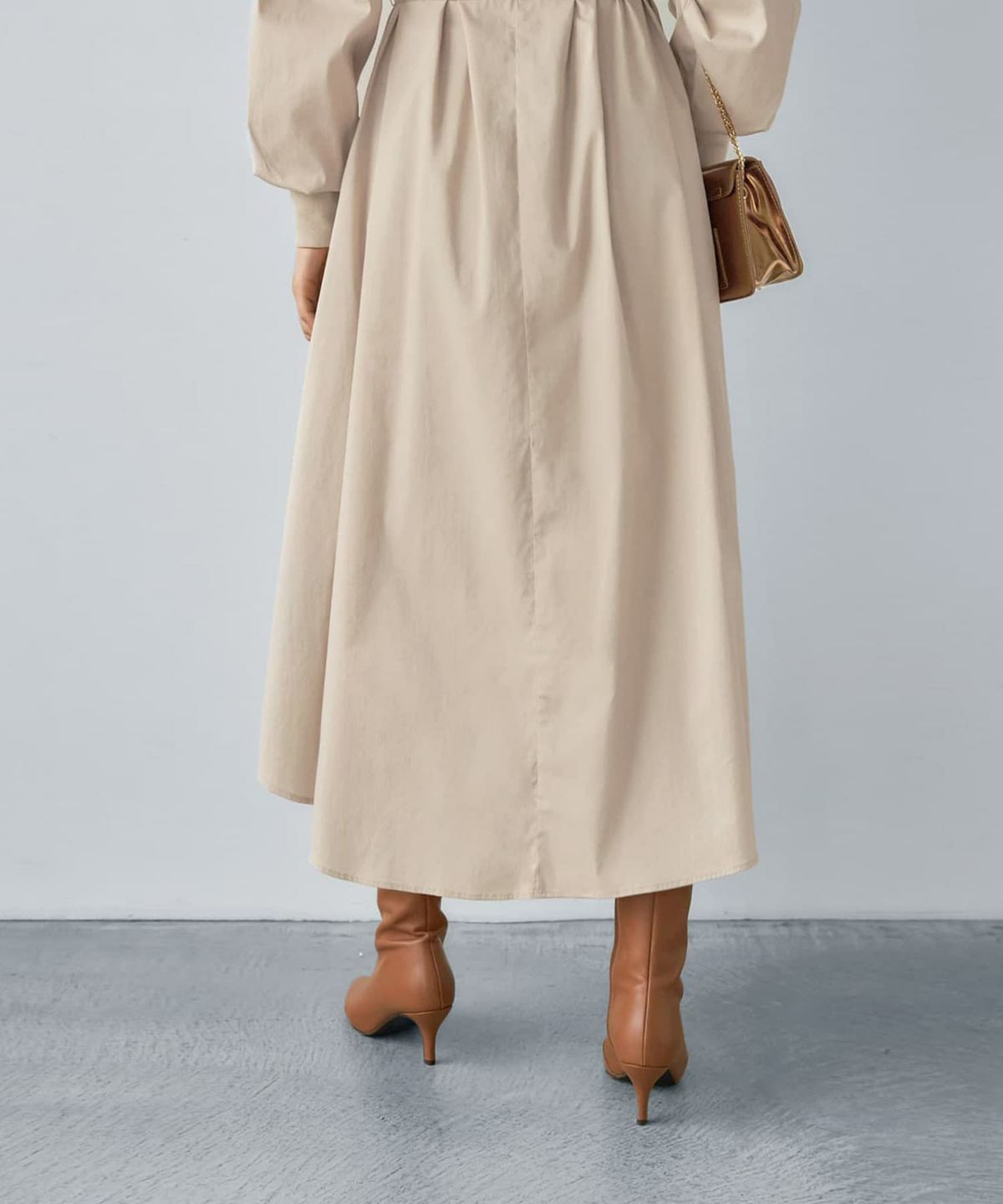 着用イメージ 165cm ベージュ 02サイズ