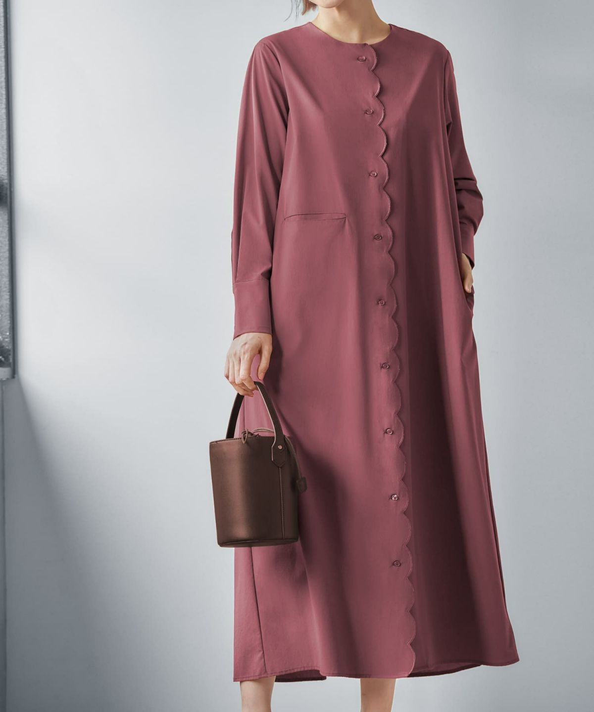 着用イメージ 166㎝　02サイズ アズキピンク