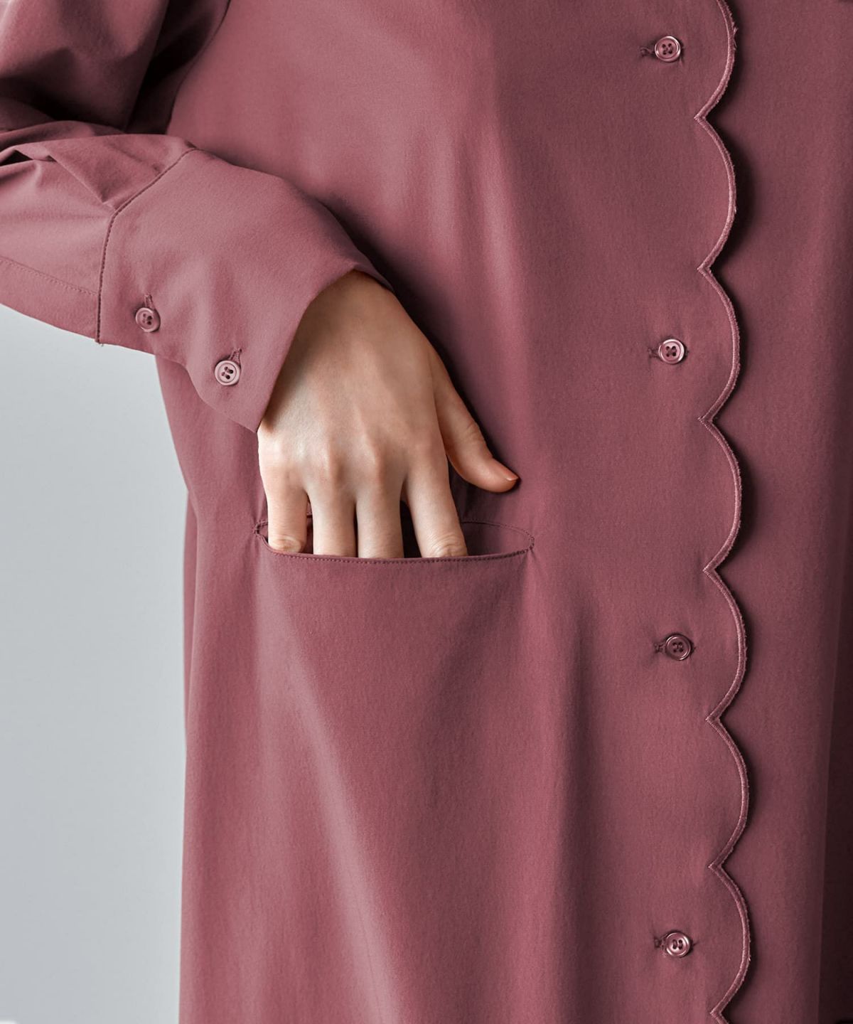 着用イメージ 166㎝　02サイズ アズキピンク