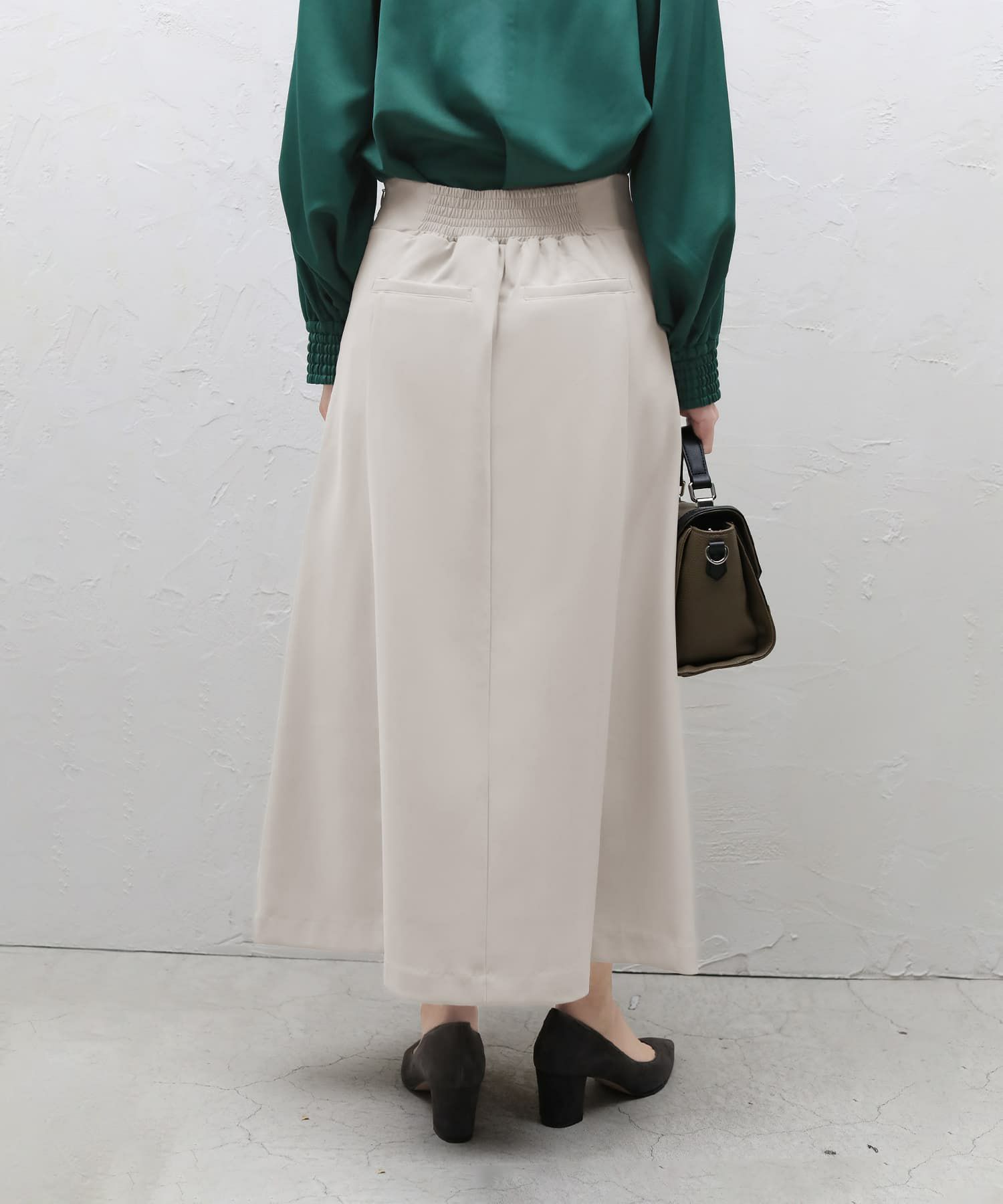 着用イメージ 153㎝　Sサイズ　グレージュ