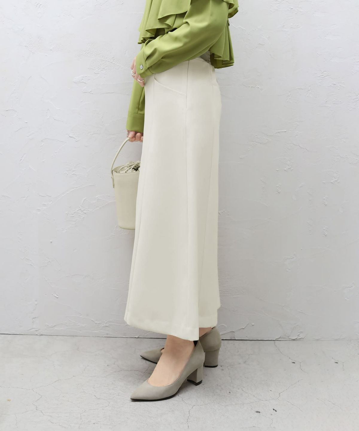 着用イメージ 153㎝　Sサイズ　オフホワイト