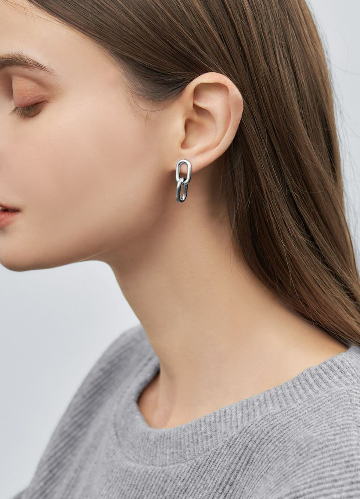 ダブルリングプチピアス