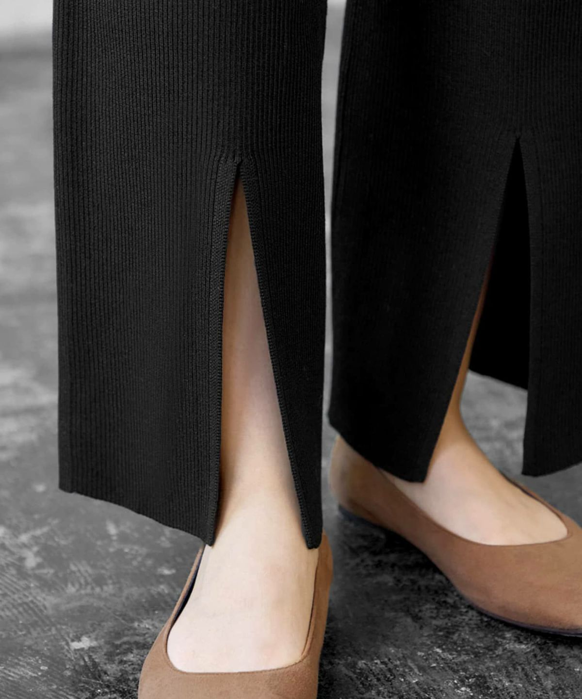 着用イメージ 167cm 着用サイズ 02 ブラック