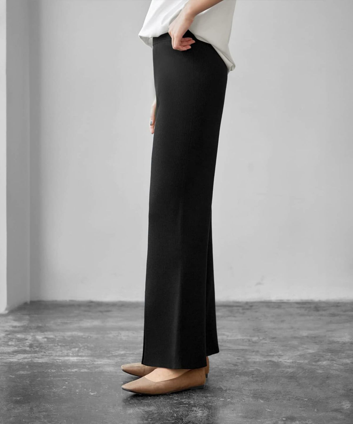 着用イメージ 167cm 着用サイズ 02 ブラック