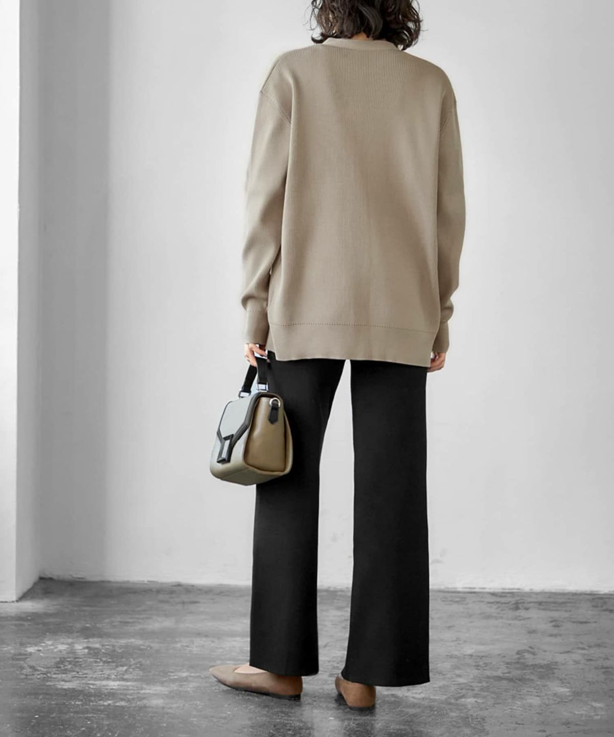 着用イメージ 167cm 着用サイズ 02 ブラック