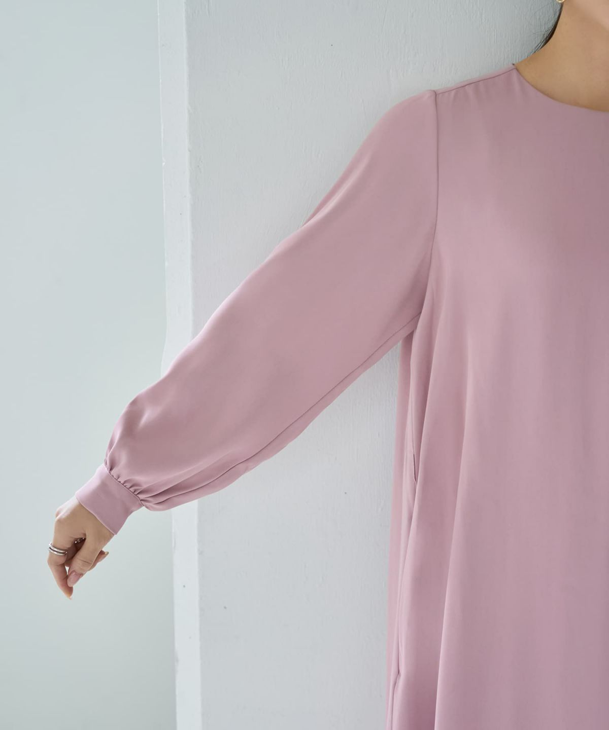 着用イメージ 167cm ピンク 02サイズ