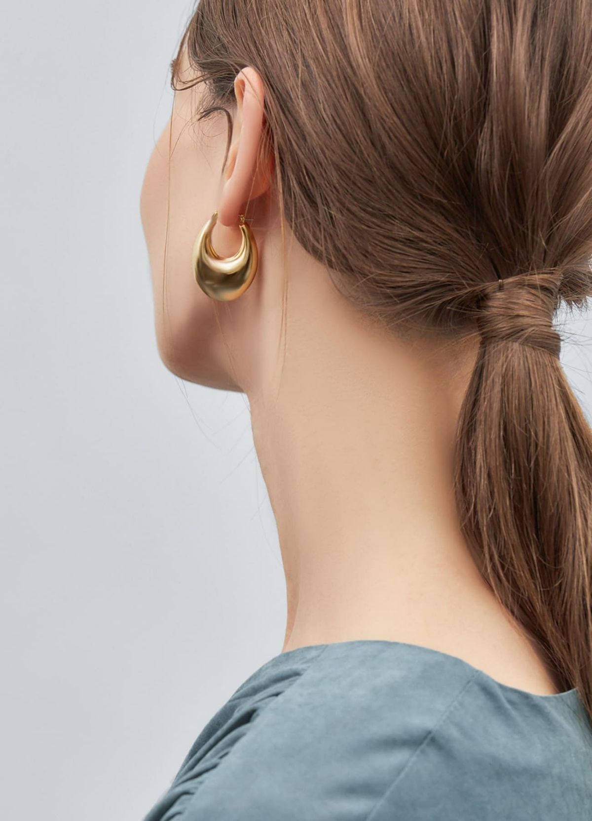 着用イメージ 173cm ゴールド