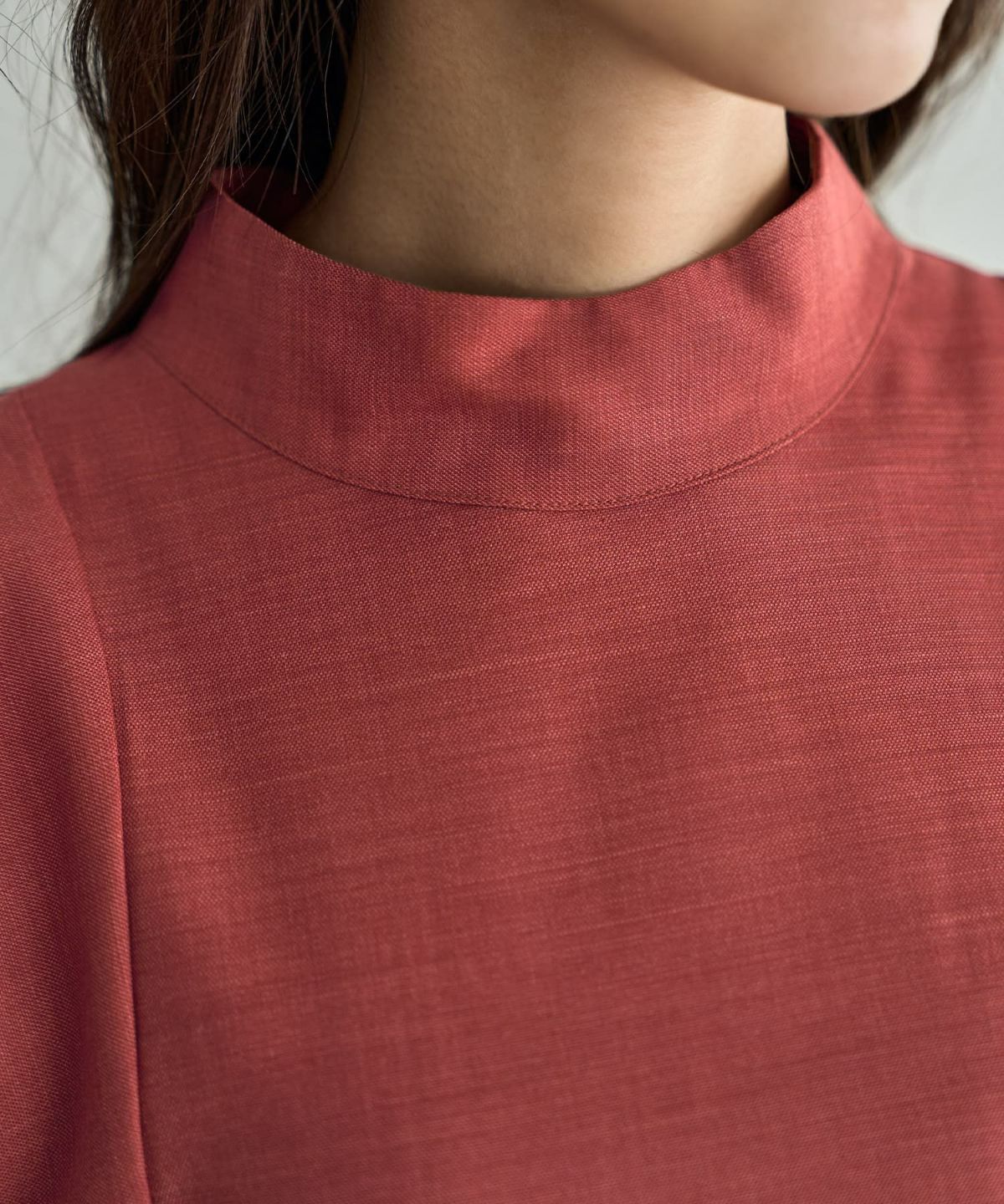 着用イメージ 168cm 着用サイズ 02 ブラッドオレンジ