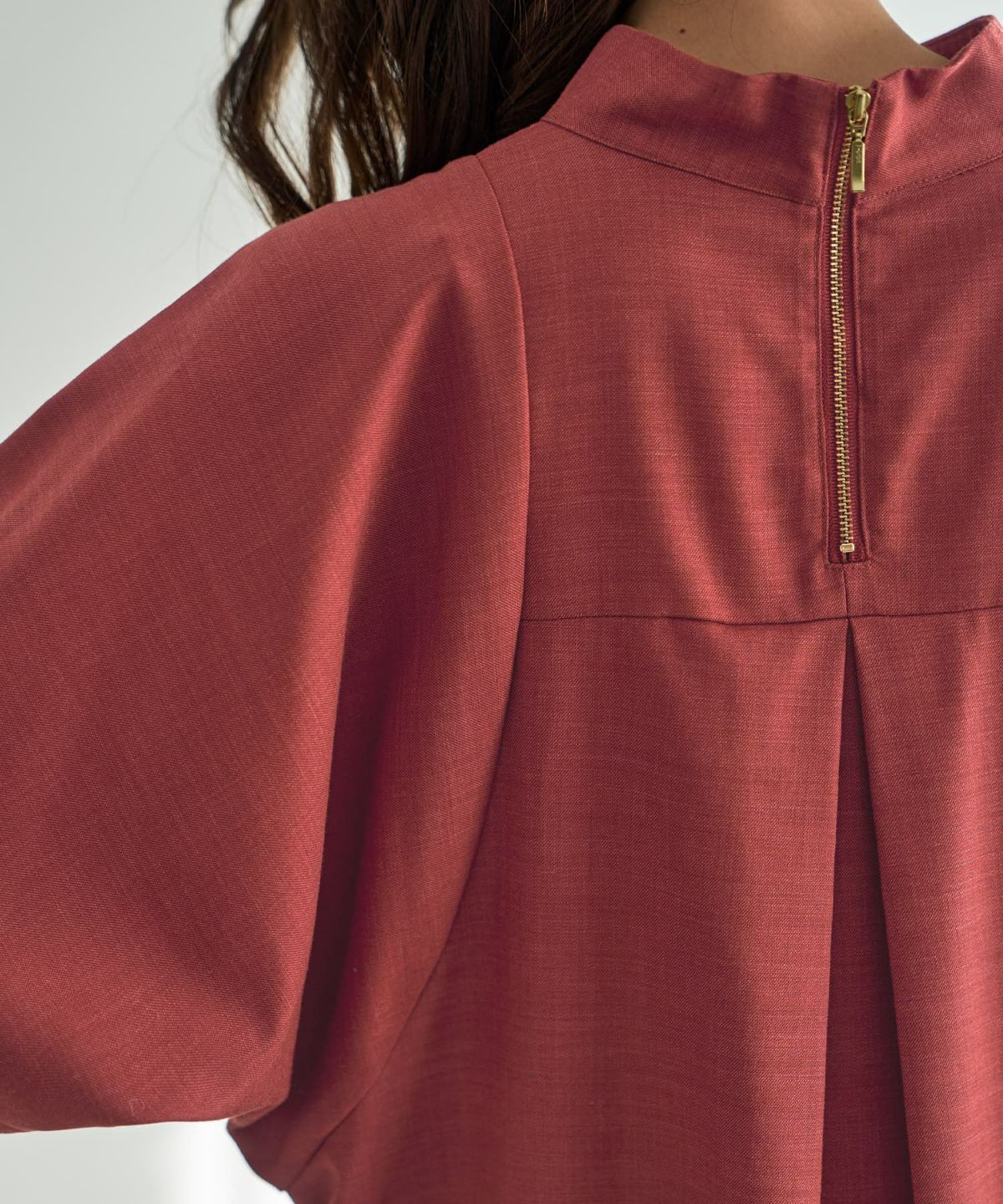 着用イメージ 168cm 着用サイズ 02 ブラッドオレンジ