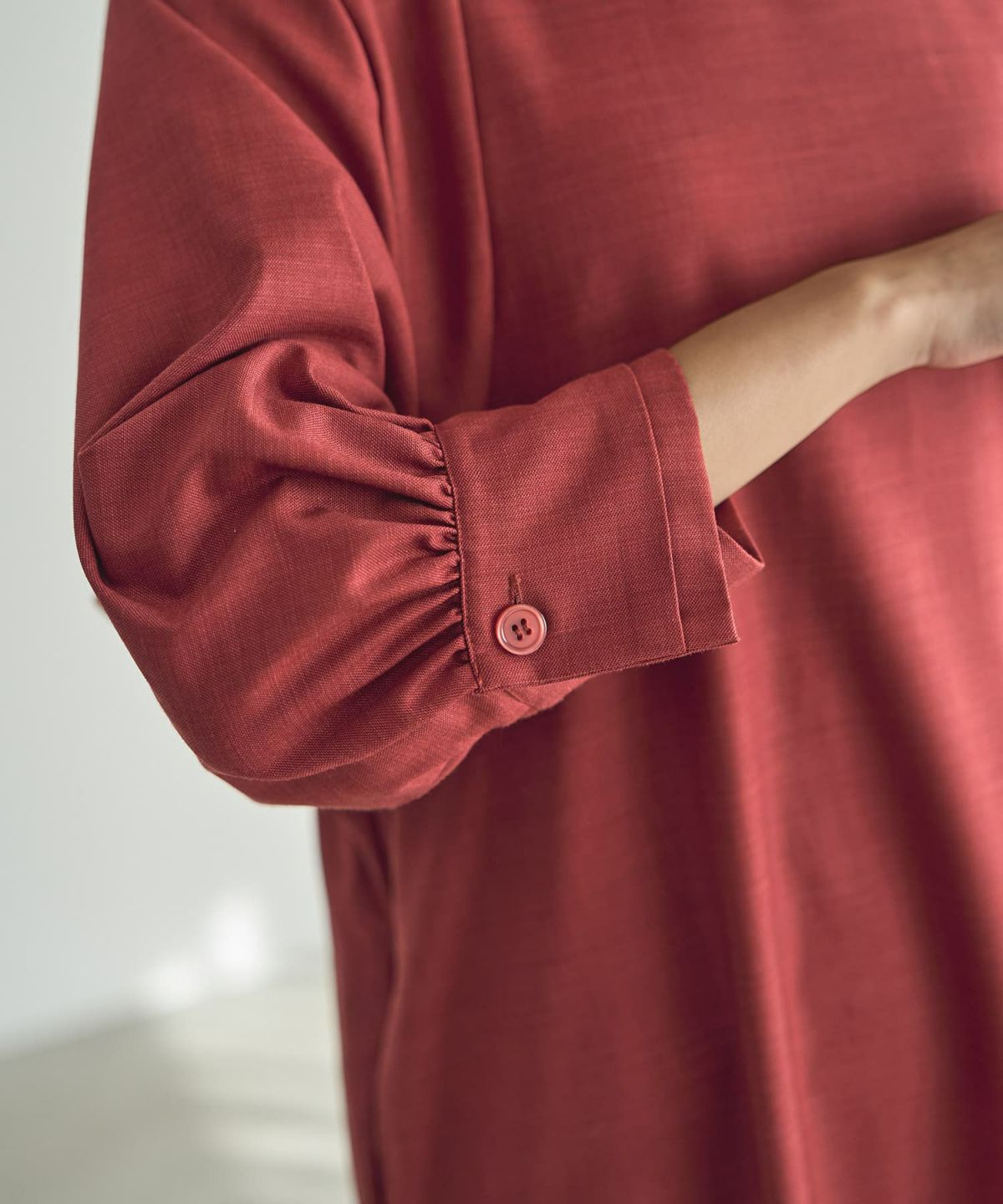 着用イメージ 168cm 着用サイズ 02 ブラッドオレンジ