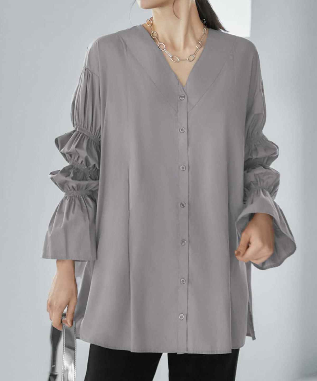 着用イメージ 153cm アプリコット