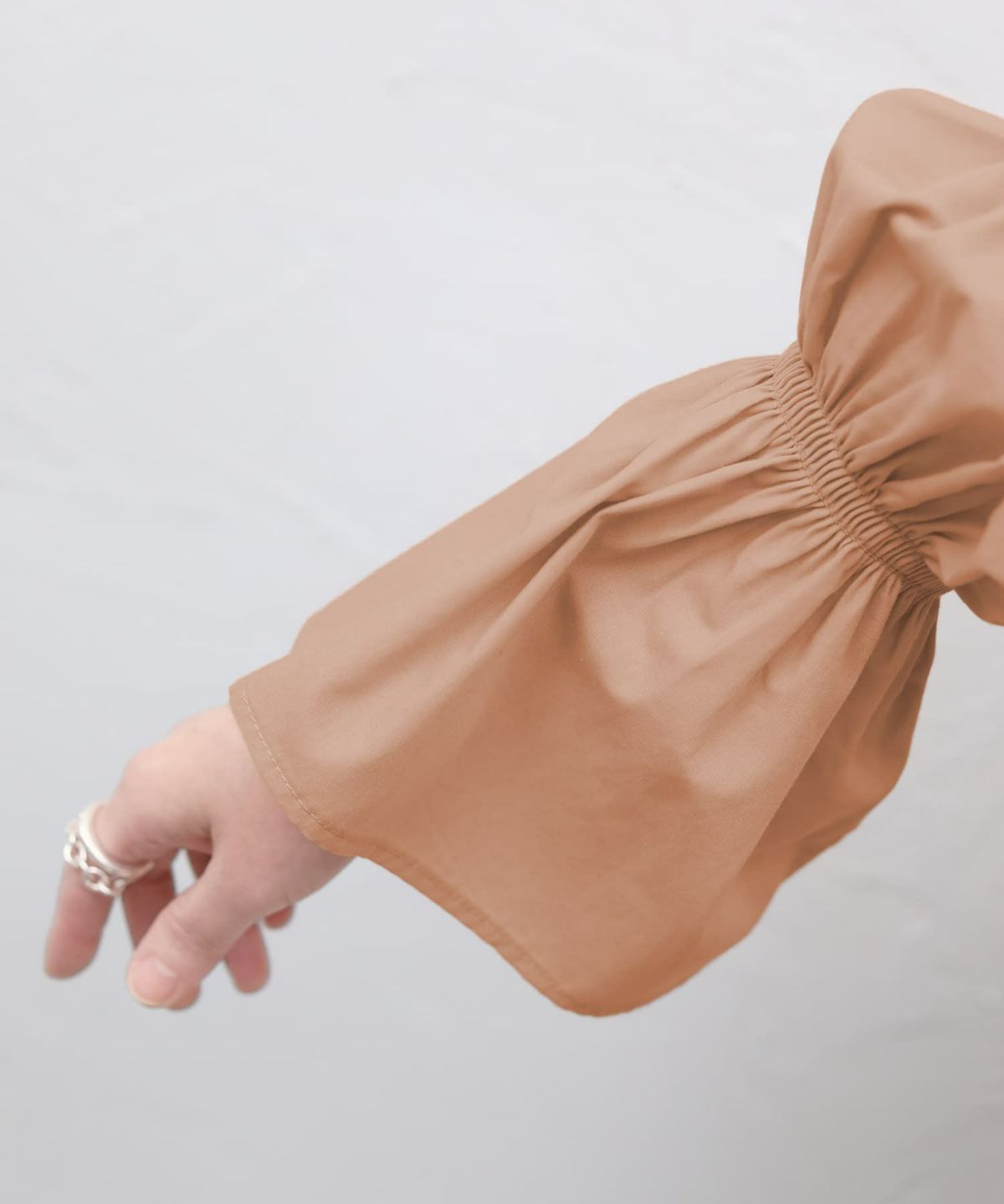 着用イメージ 153cm アプリコット