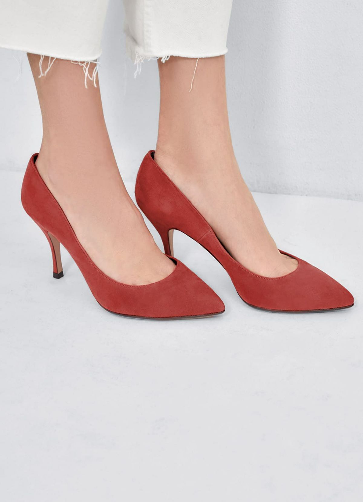 着用イメージ 173cm ブラッドオレンジ