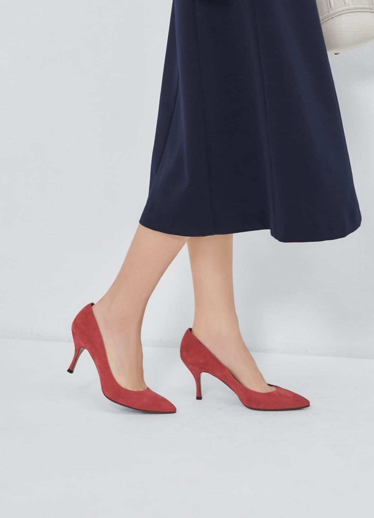 着用イメージ 173cm ブラッドオレンジ