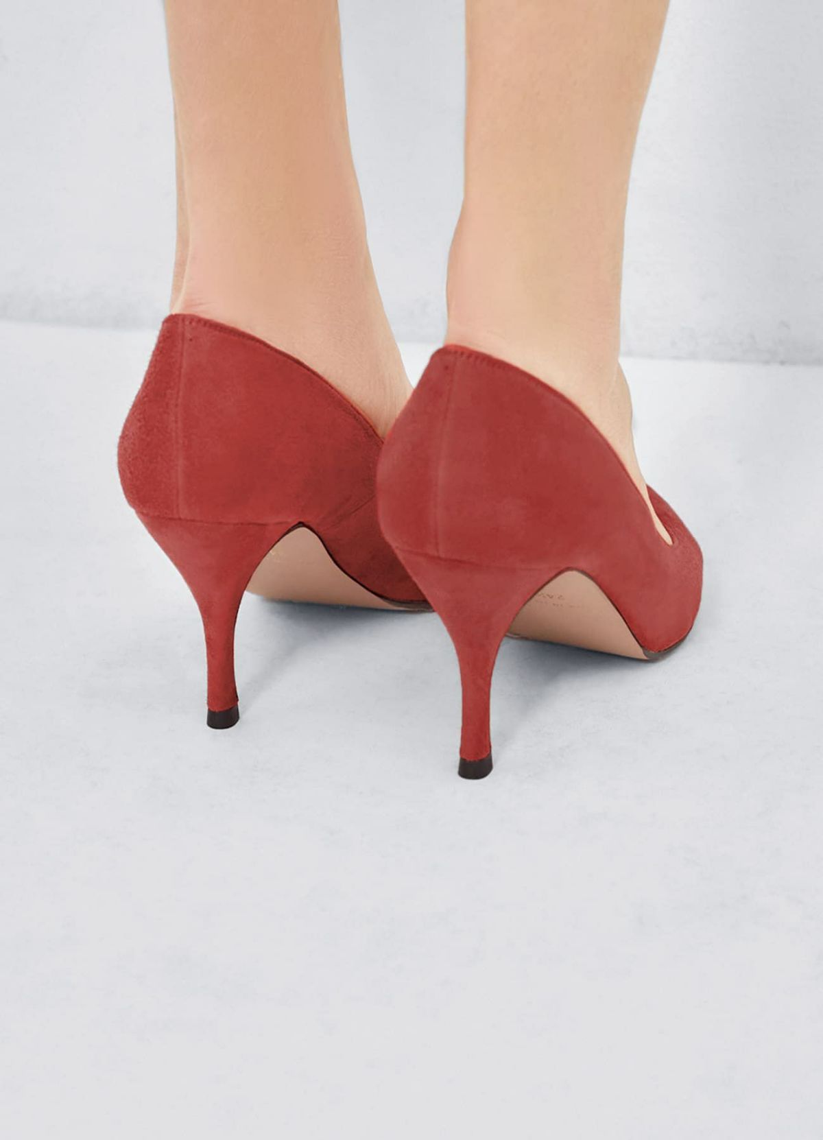 着用イメージ 173cm ブラッドオレンジ