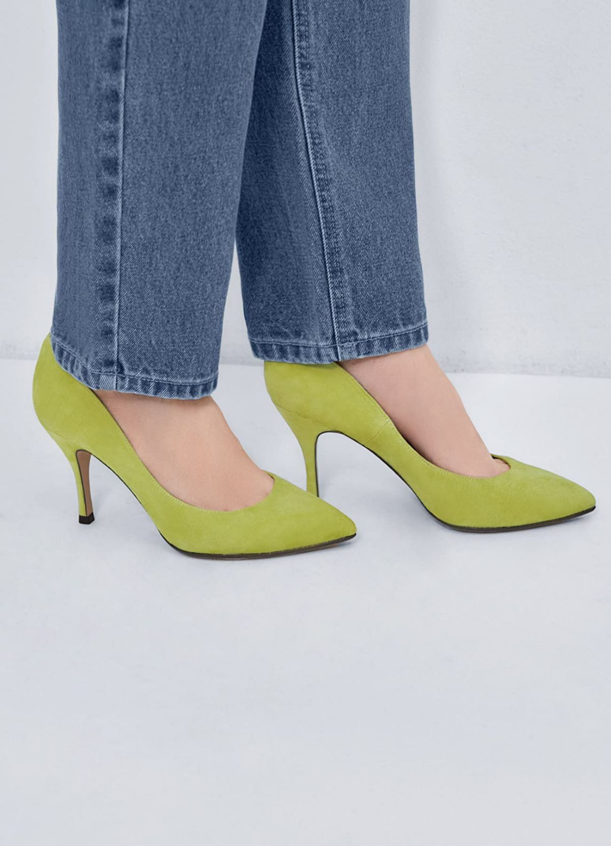 着用イメージ 173cm ライム