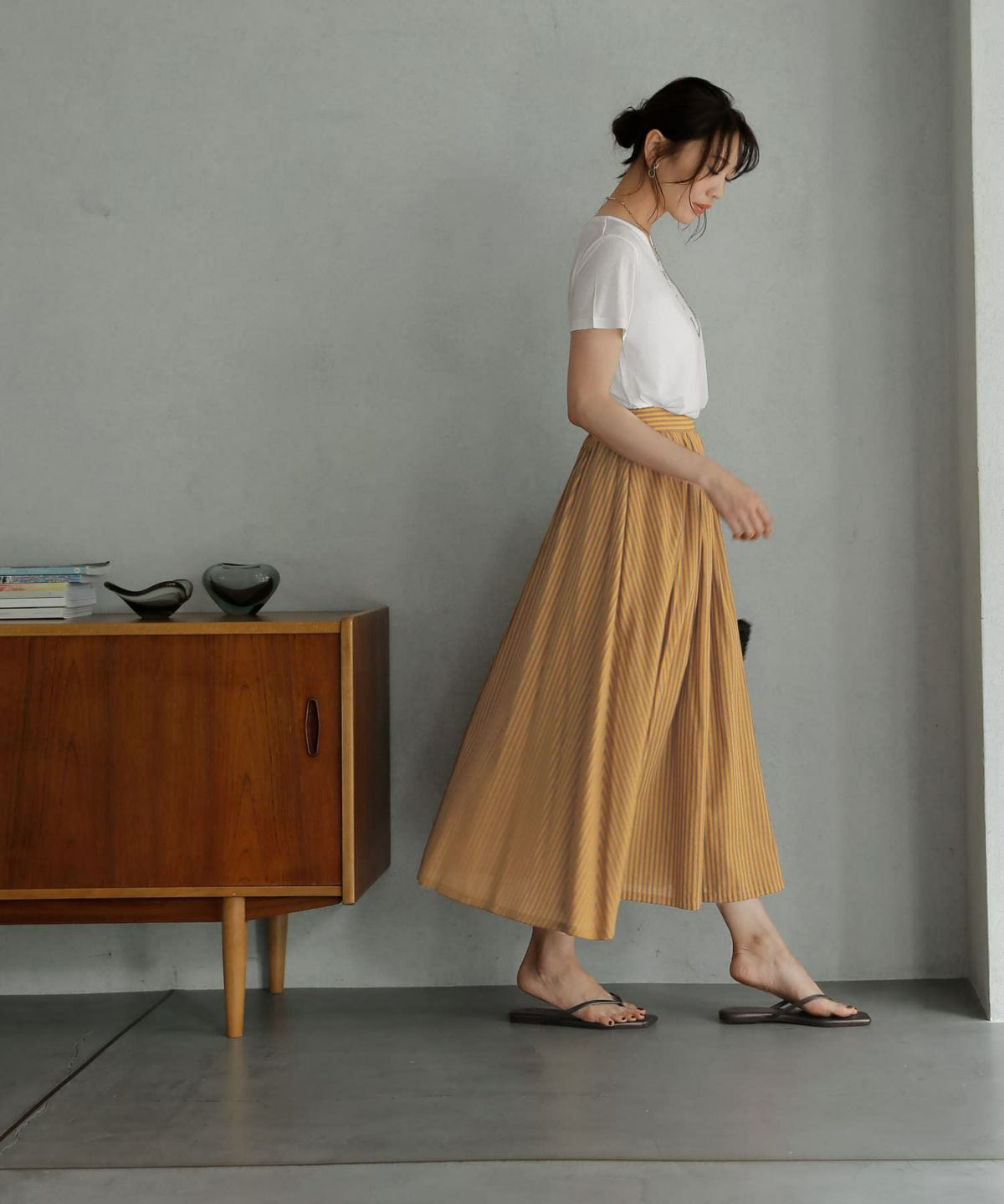 着用イメージ 166㎝　02サイズ　マスタード