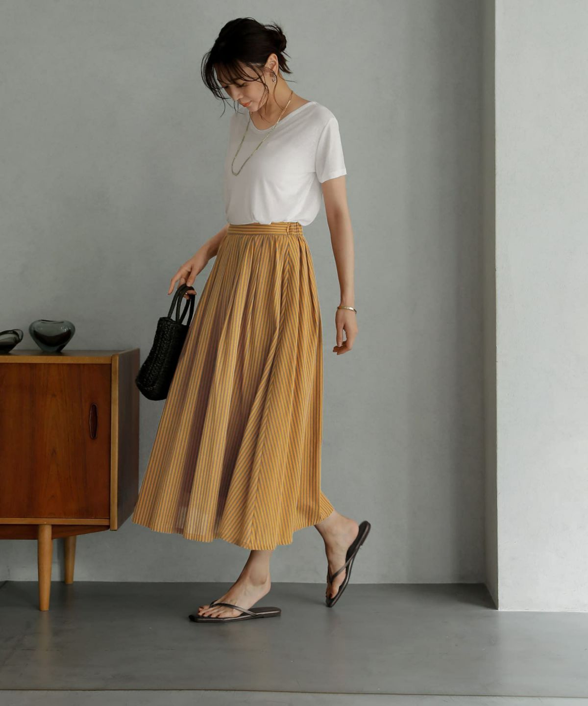 着用イメージ 166㎝　02サイズ　マスタード