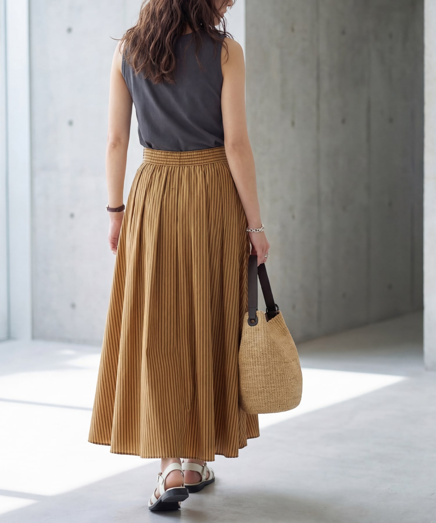着用イメージ 166㎝　02サイズ　マスタード