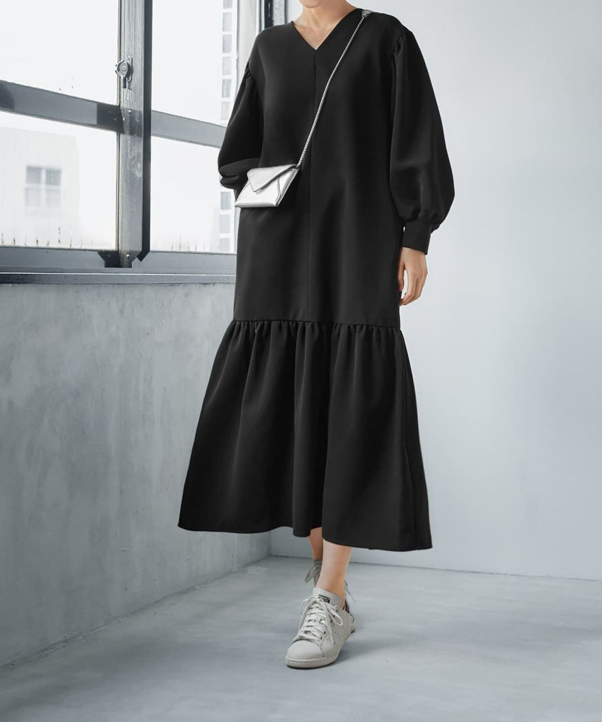 着用イメージ 166㎝　02サイズ ブラック