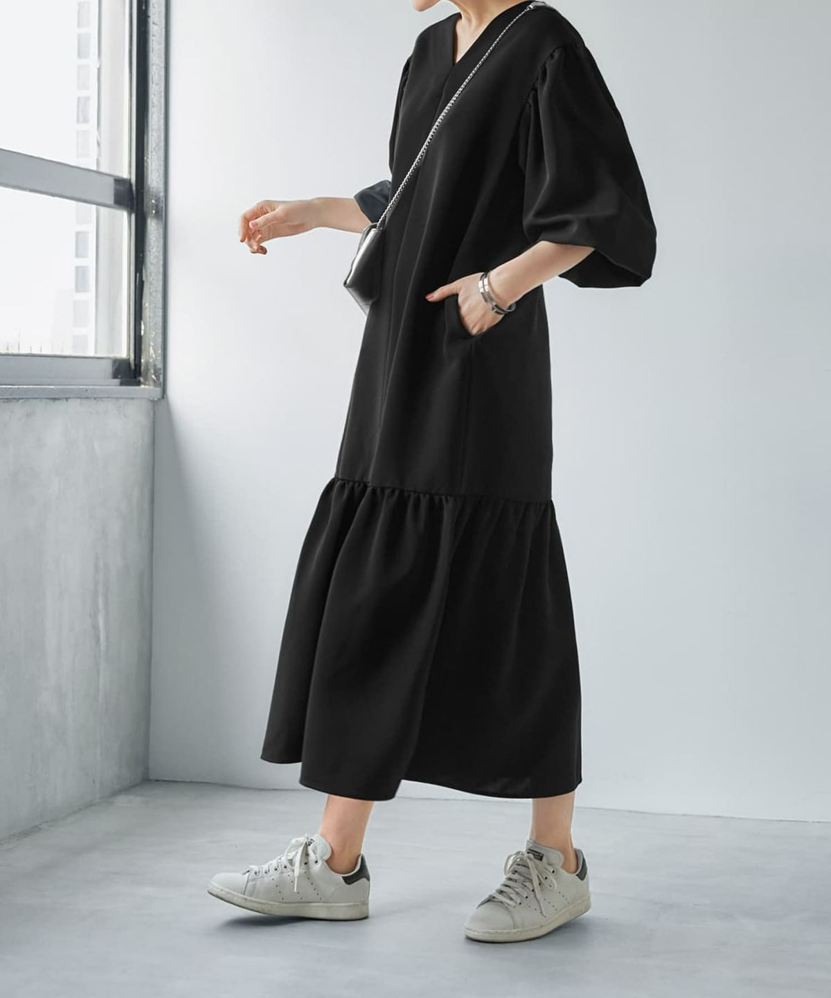 着用イメージ 166㎝　02サイズ ブラック