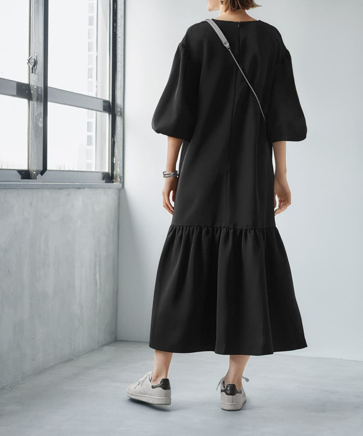 着用イメージ 166㎝　02サイズ ブラック