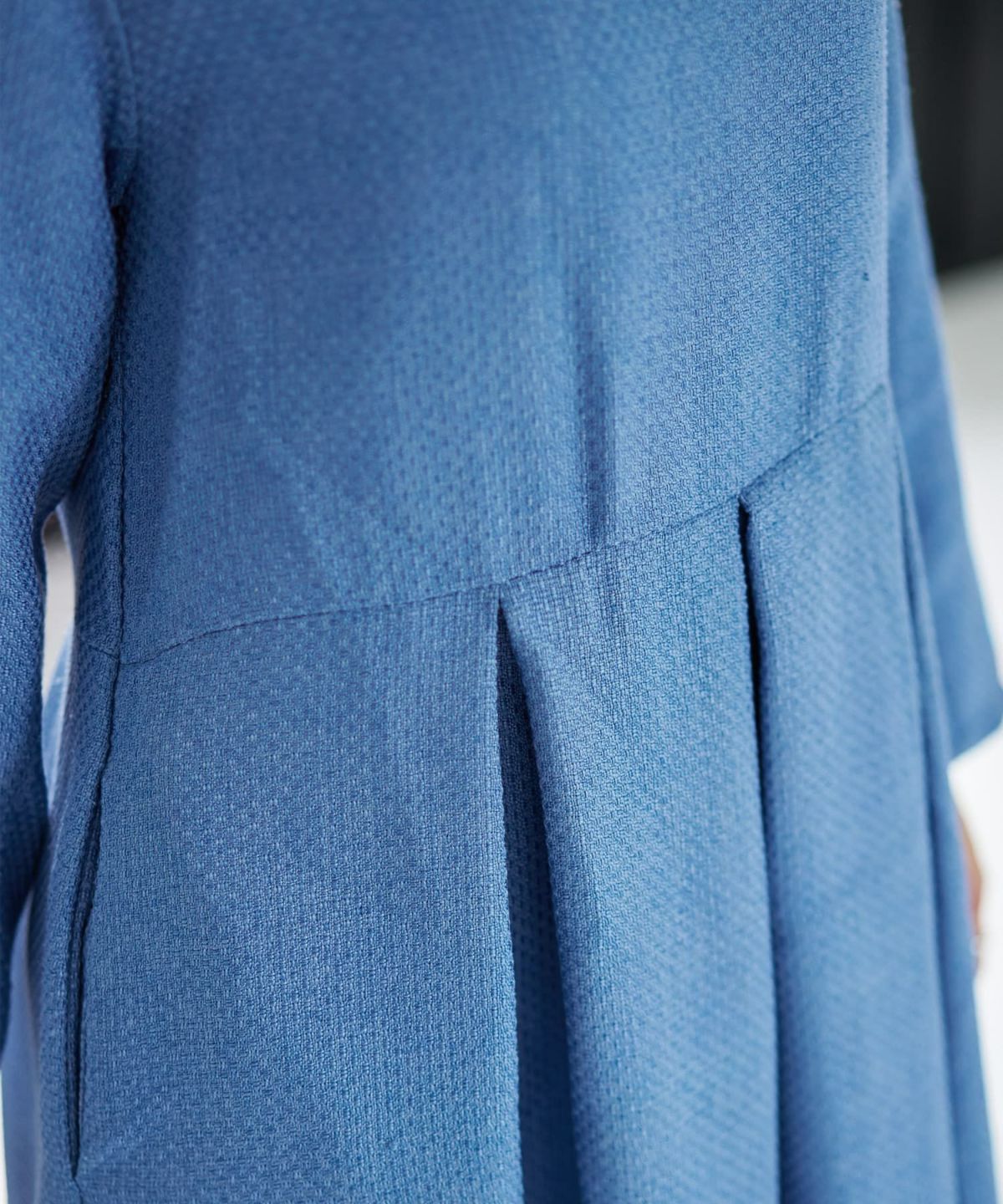 着用イメージ 166cm ブルー 02サイズ