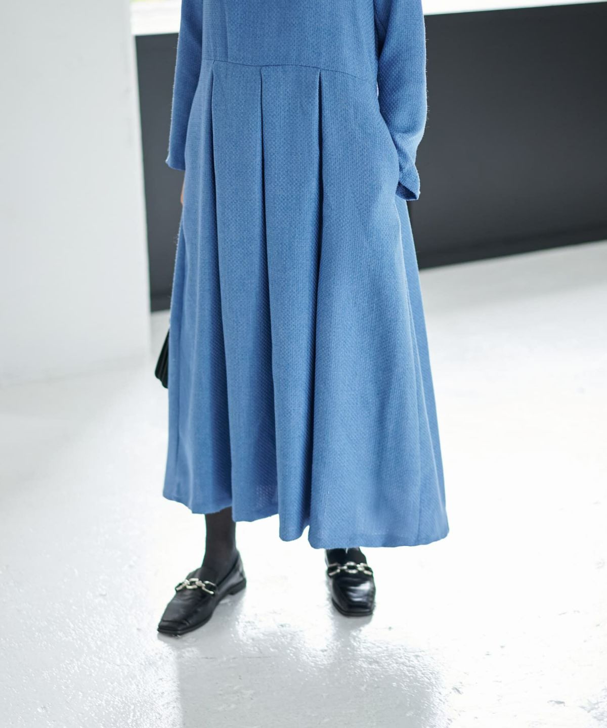 着用イメージ 166cm ブルー 02サイズ