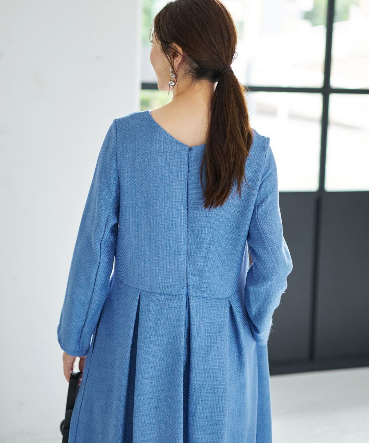 着用イメージ 166cm ブルー 02サイズ
