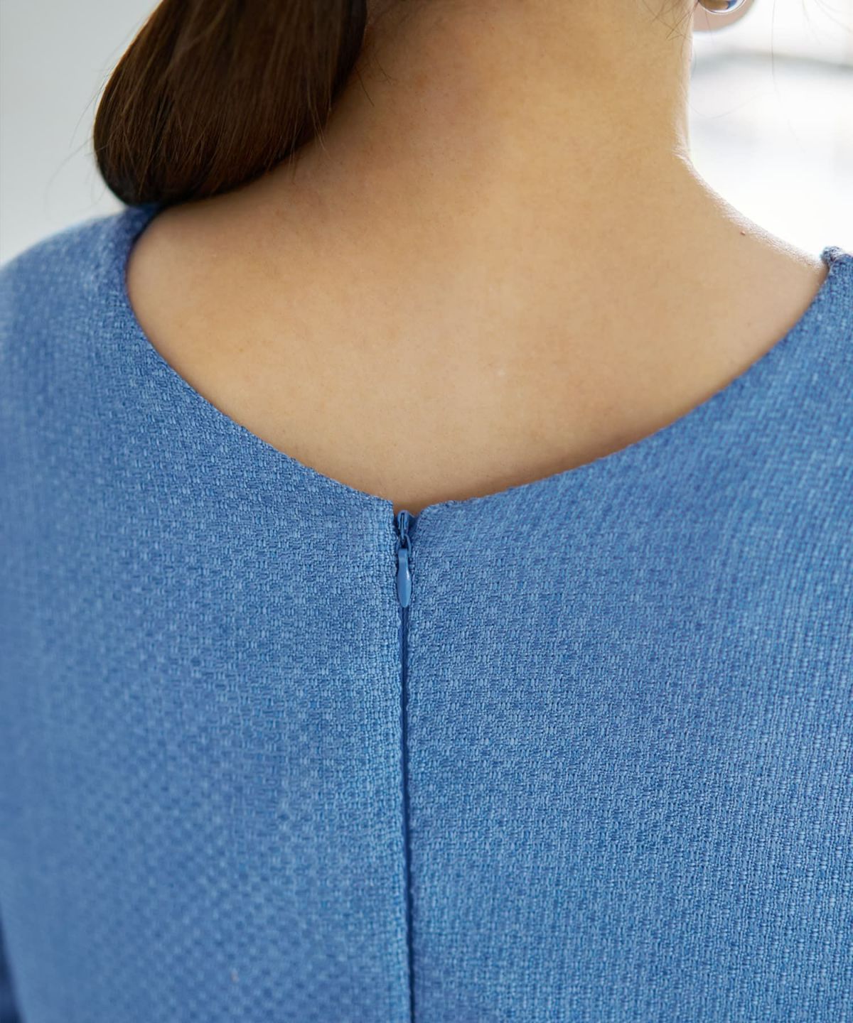 着用イメージ 166cm ブルー 02サイズ