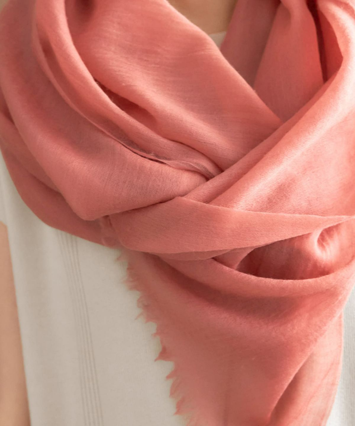 着用イメージ 166㎝　サーモンピンク