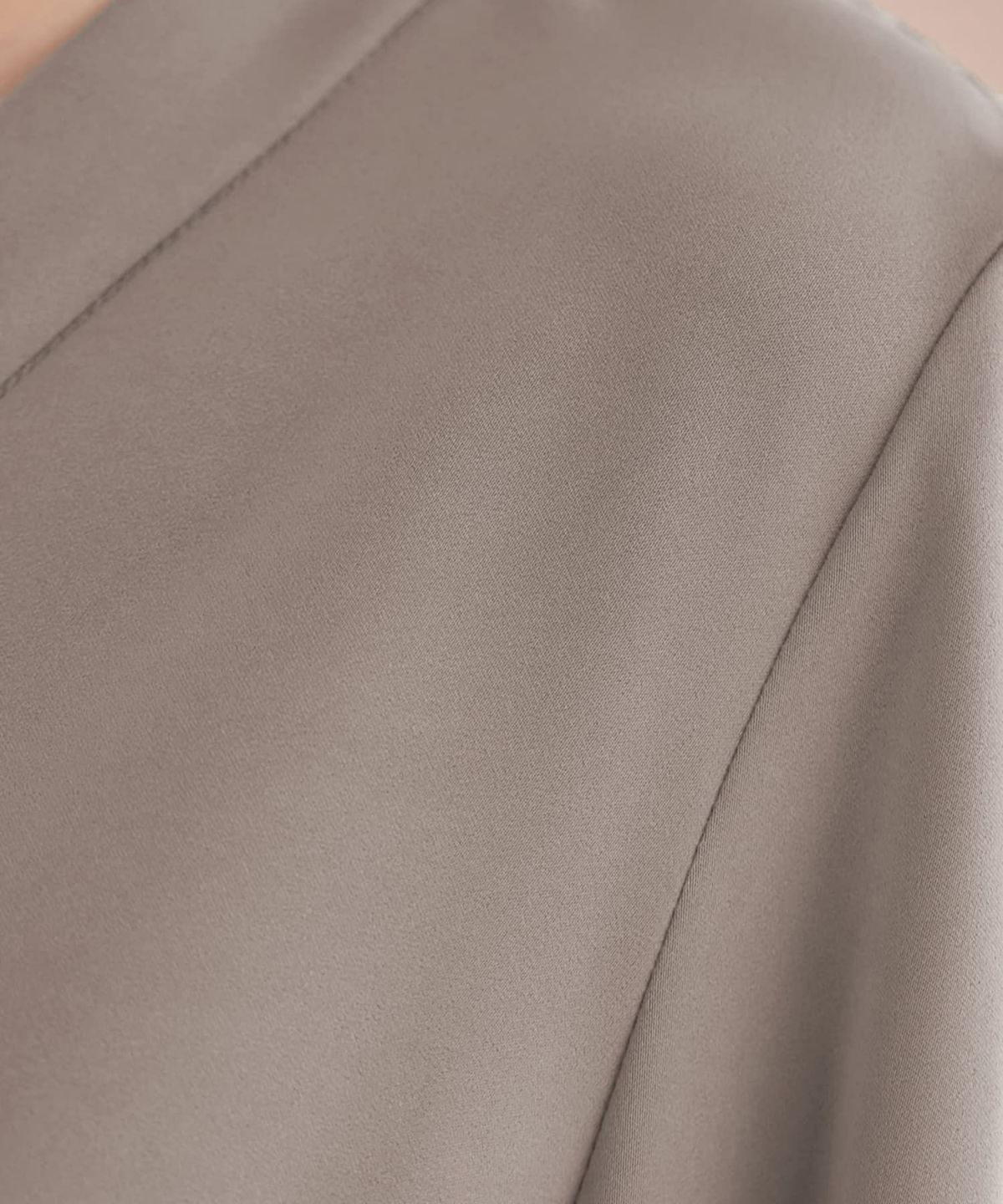 着用イメージ 166cm モカグレー