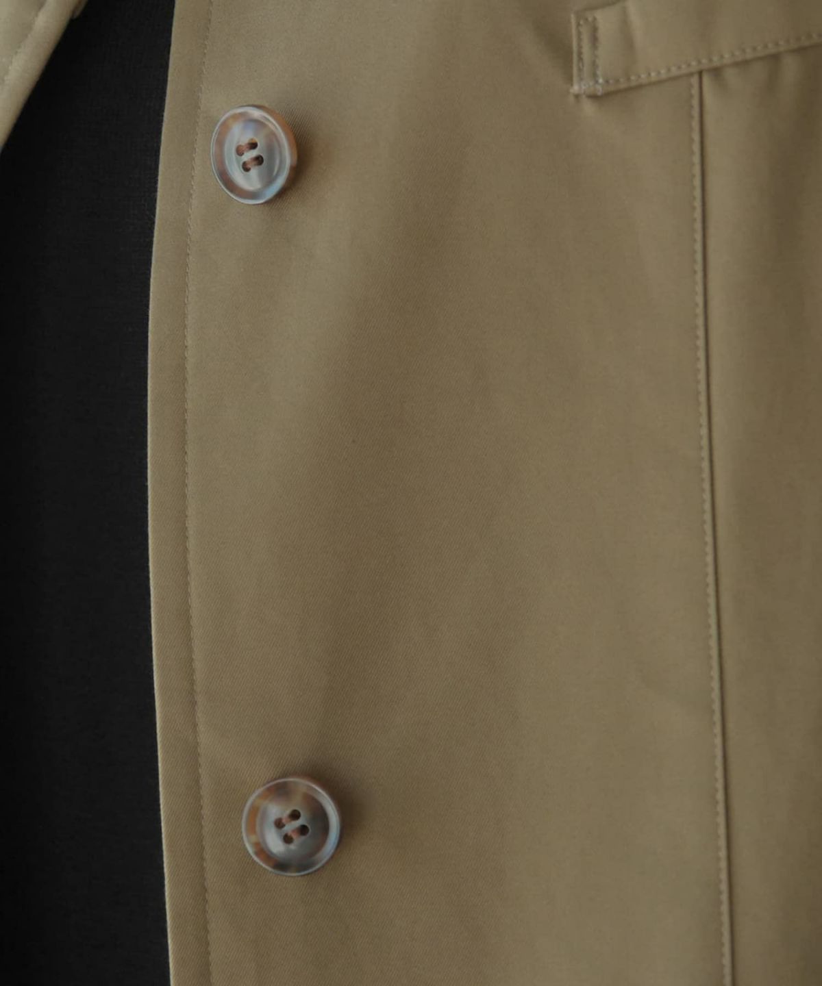 着用イメージ 168cm カーキ