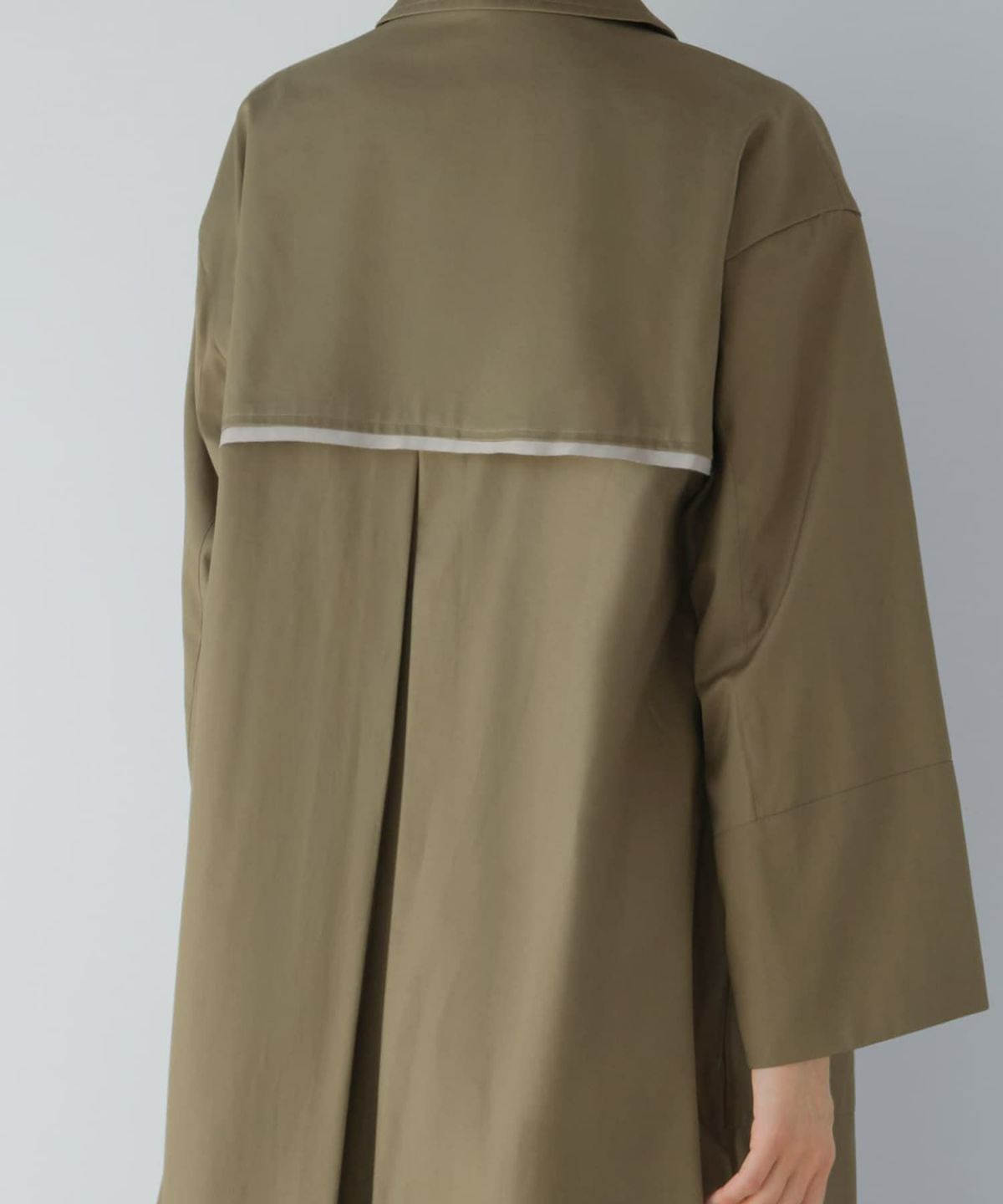 着用イメージ 168cm カーキ