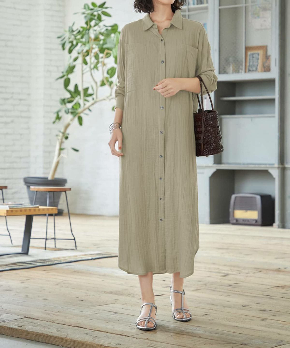 着用イメージ  セージ