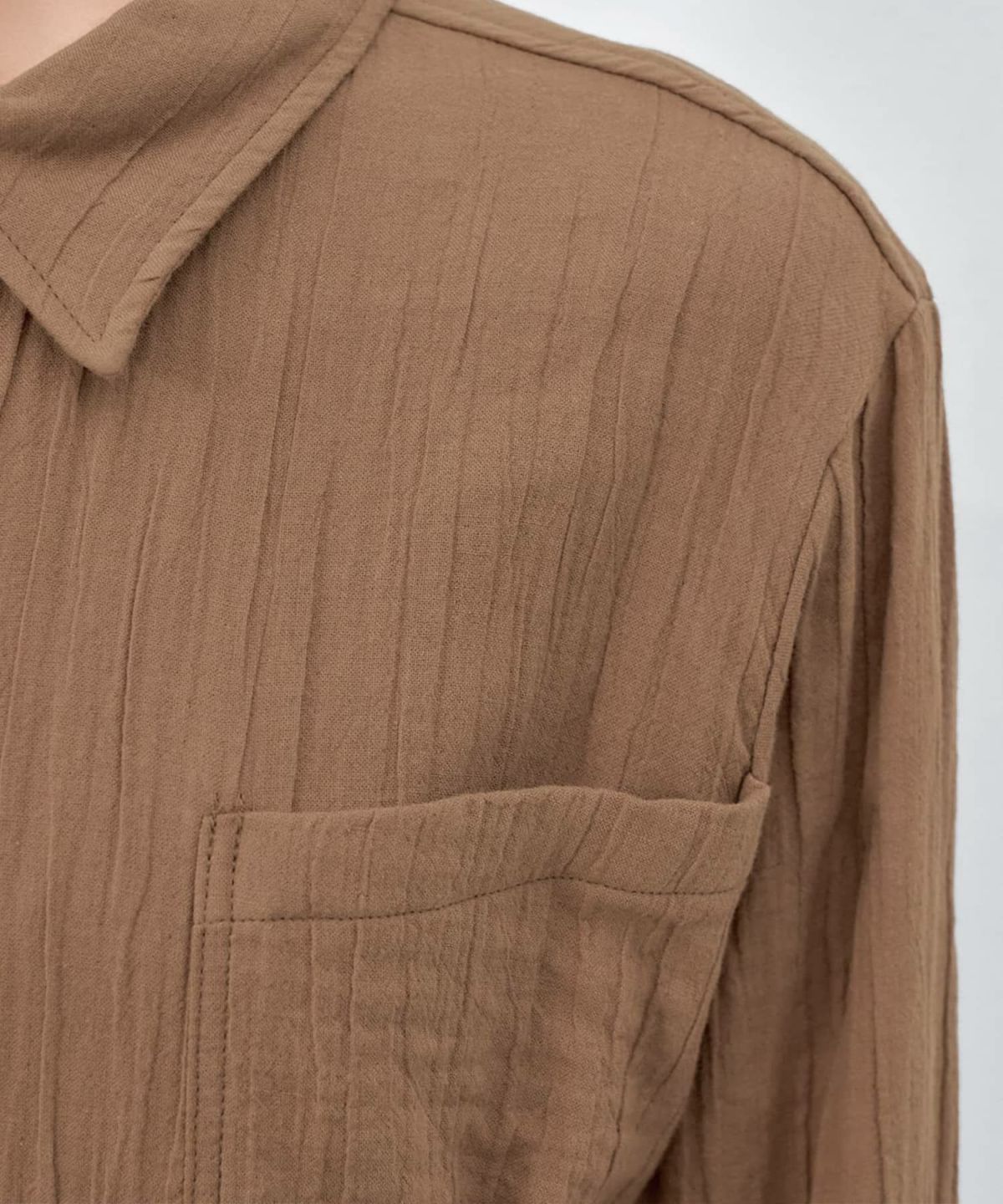 着用イメージ ライトブラウン