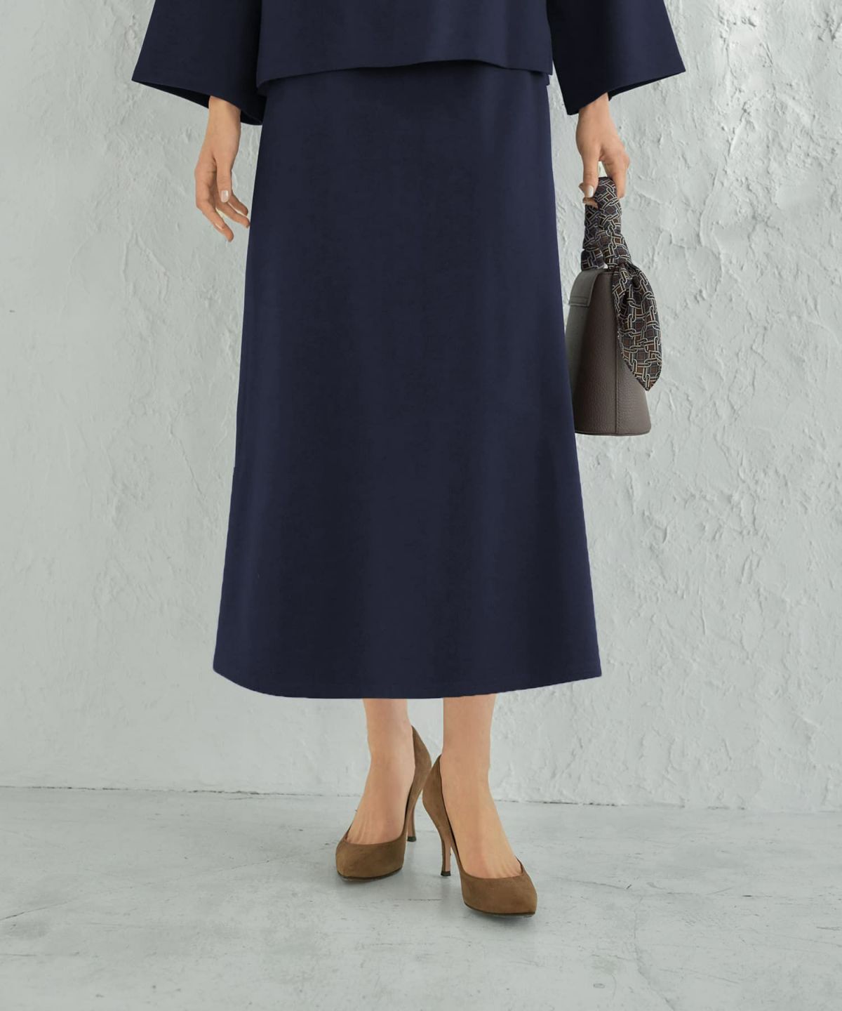 着用イメージ 168cm 着用サイズ 02 ネイビー