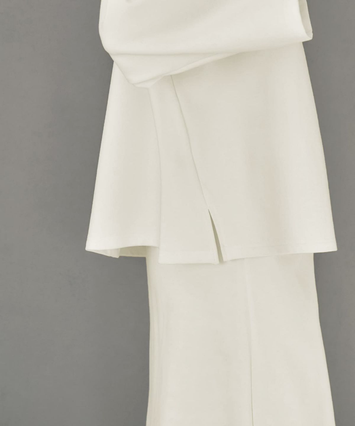 着用イメージ 165cm 着用サイズ 02 アイボリー