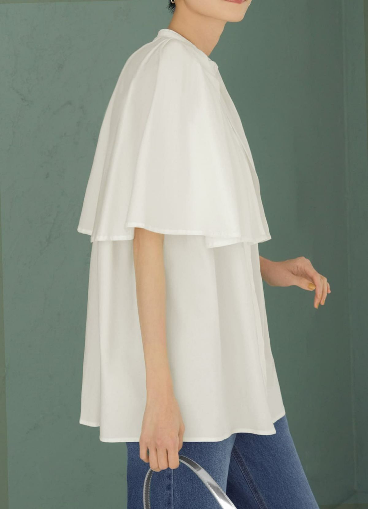 着用イメージ 165cm ホワイト