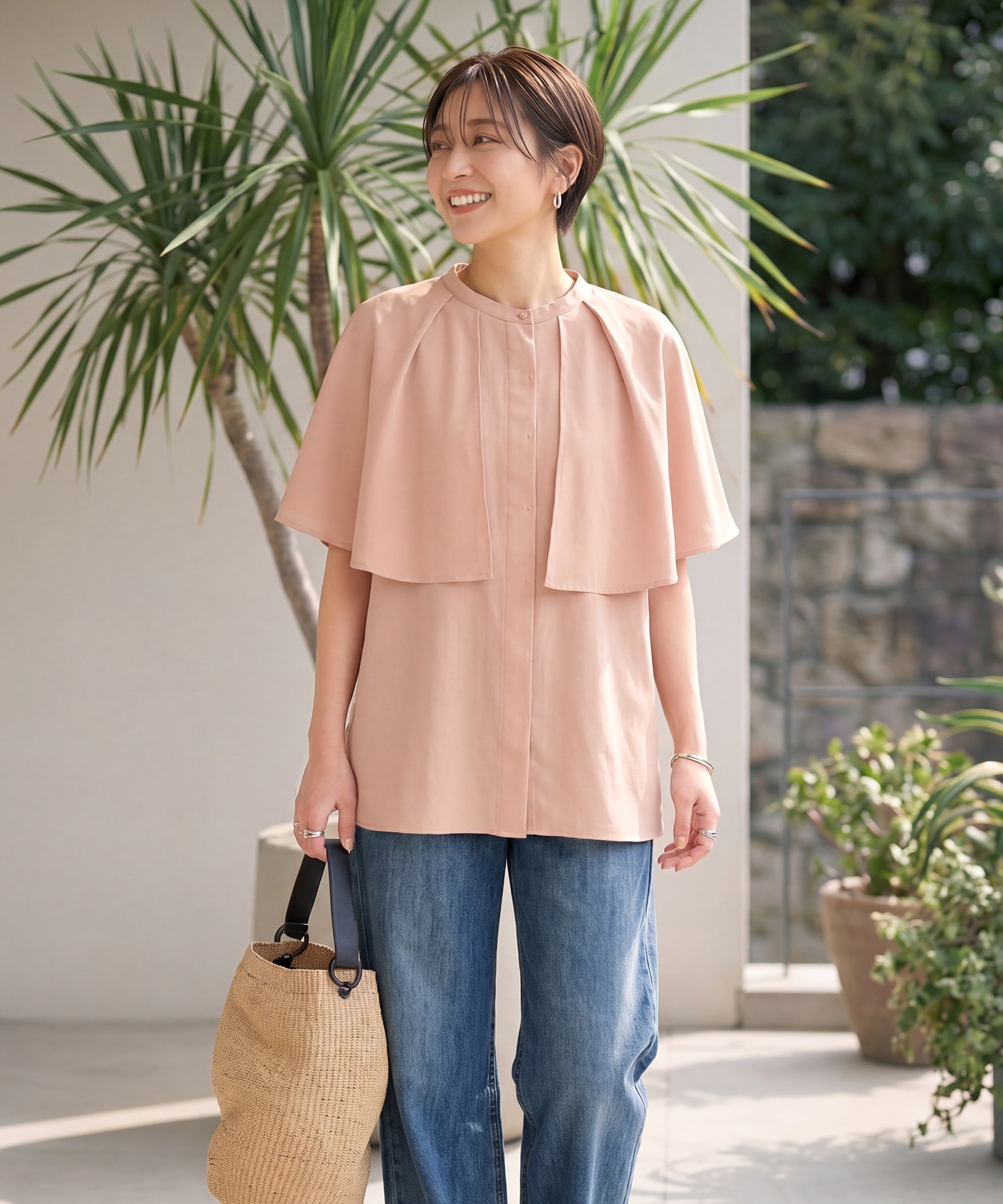 着用イメージ 165cm ホワイト
