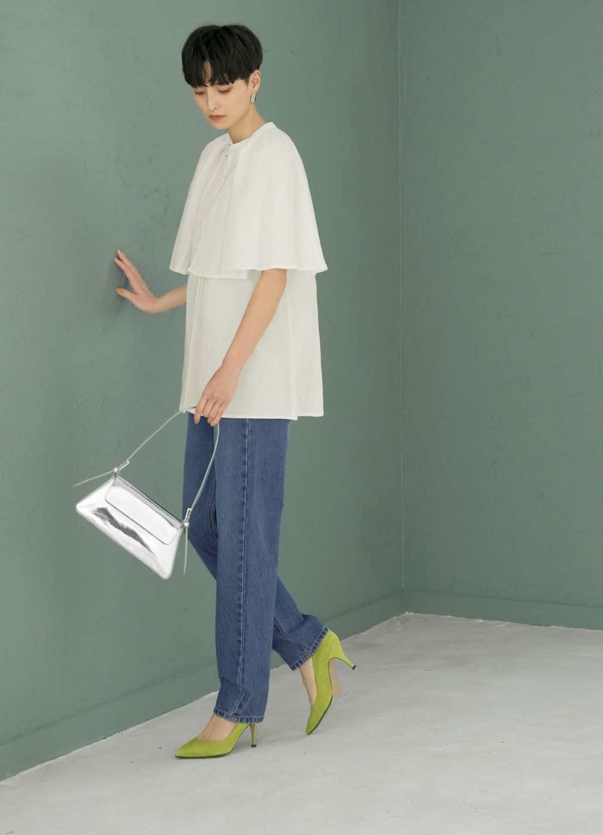 着用イメージ 165cm ホワイト