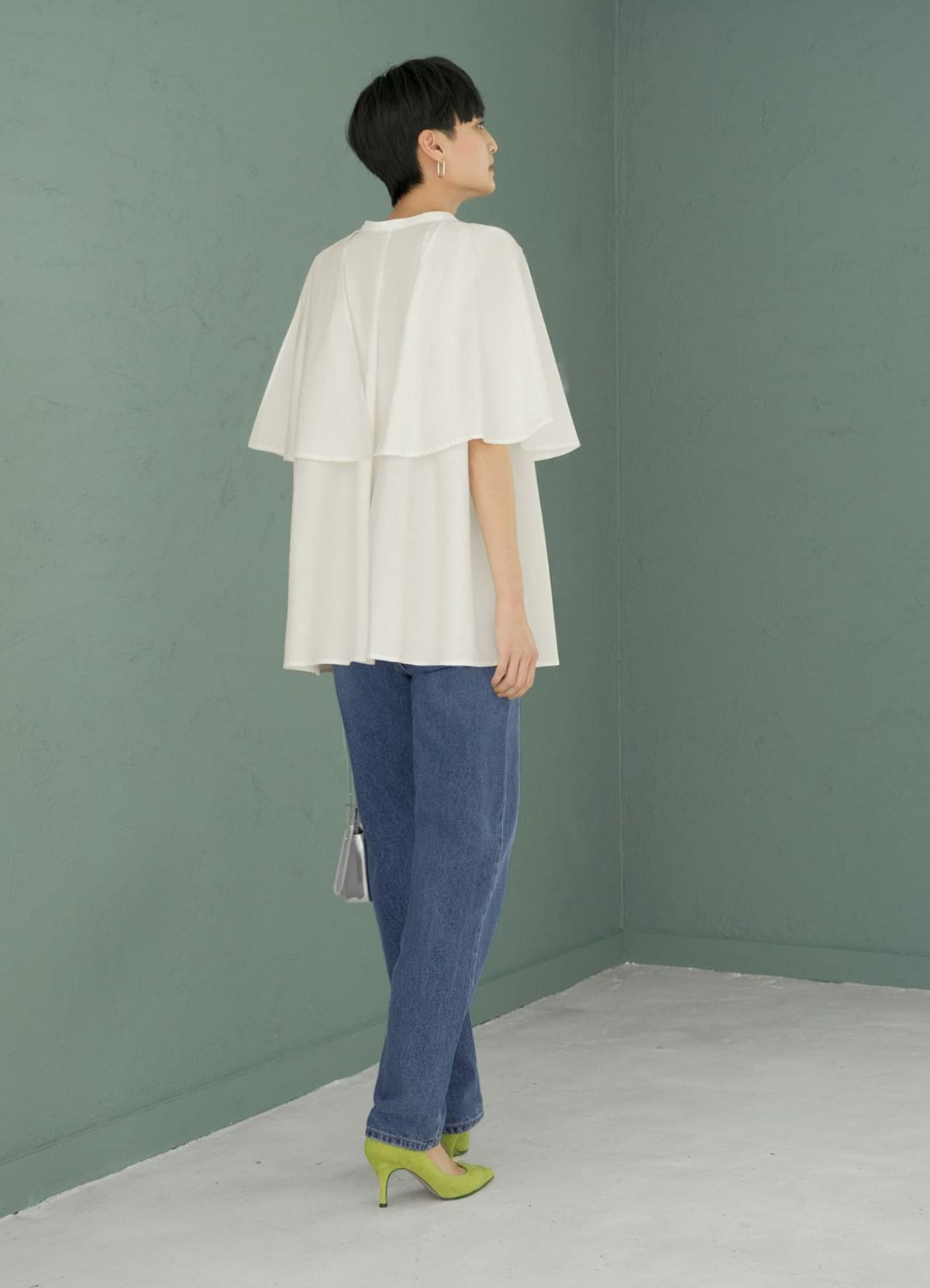 着用イメージ 165cm ホワイト