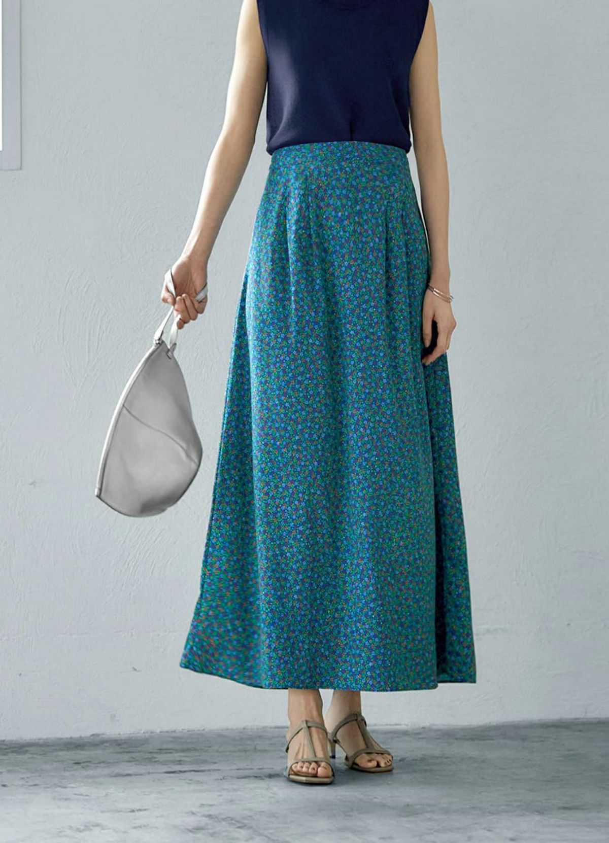 着用イメージ 165cm ブルー