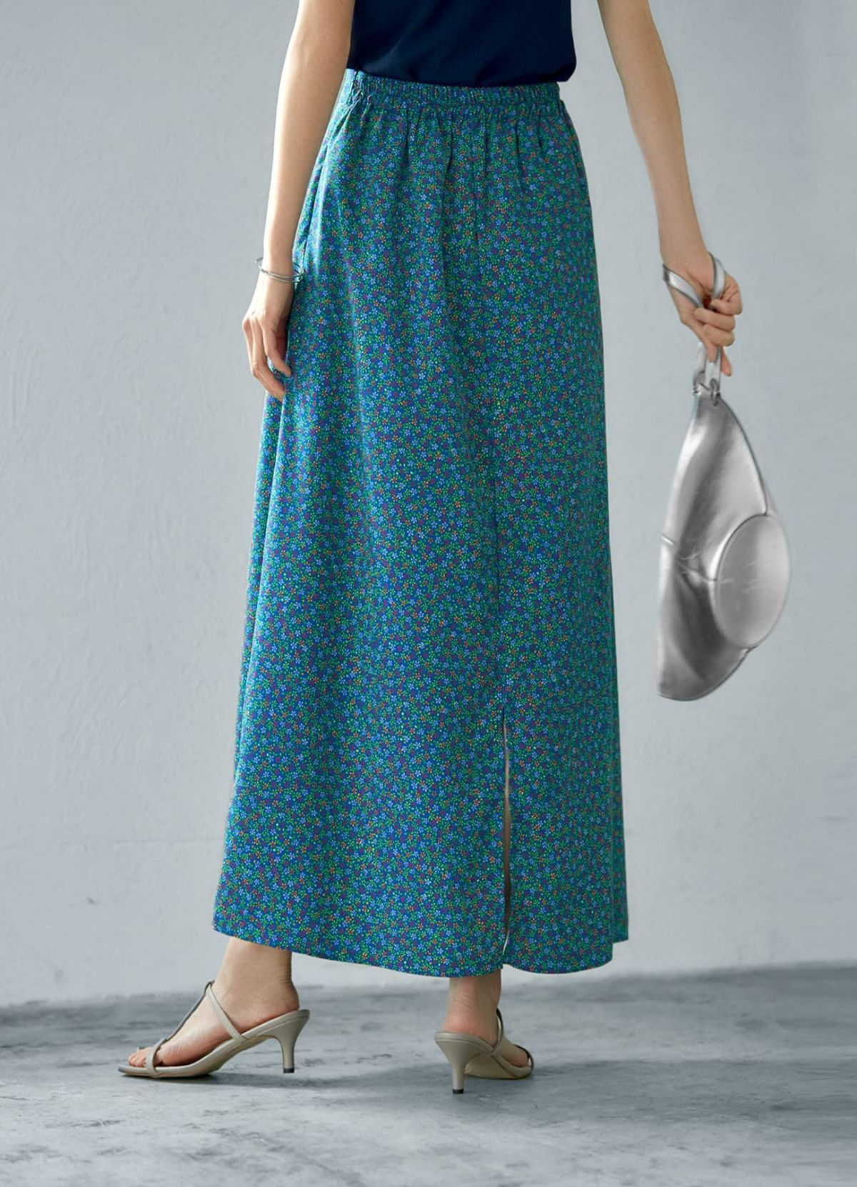 着用イメージ 165cm ブルー