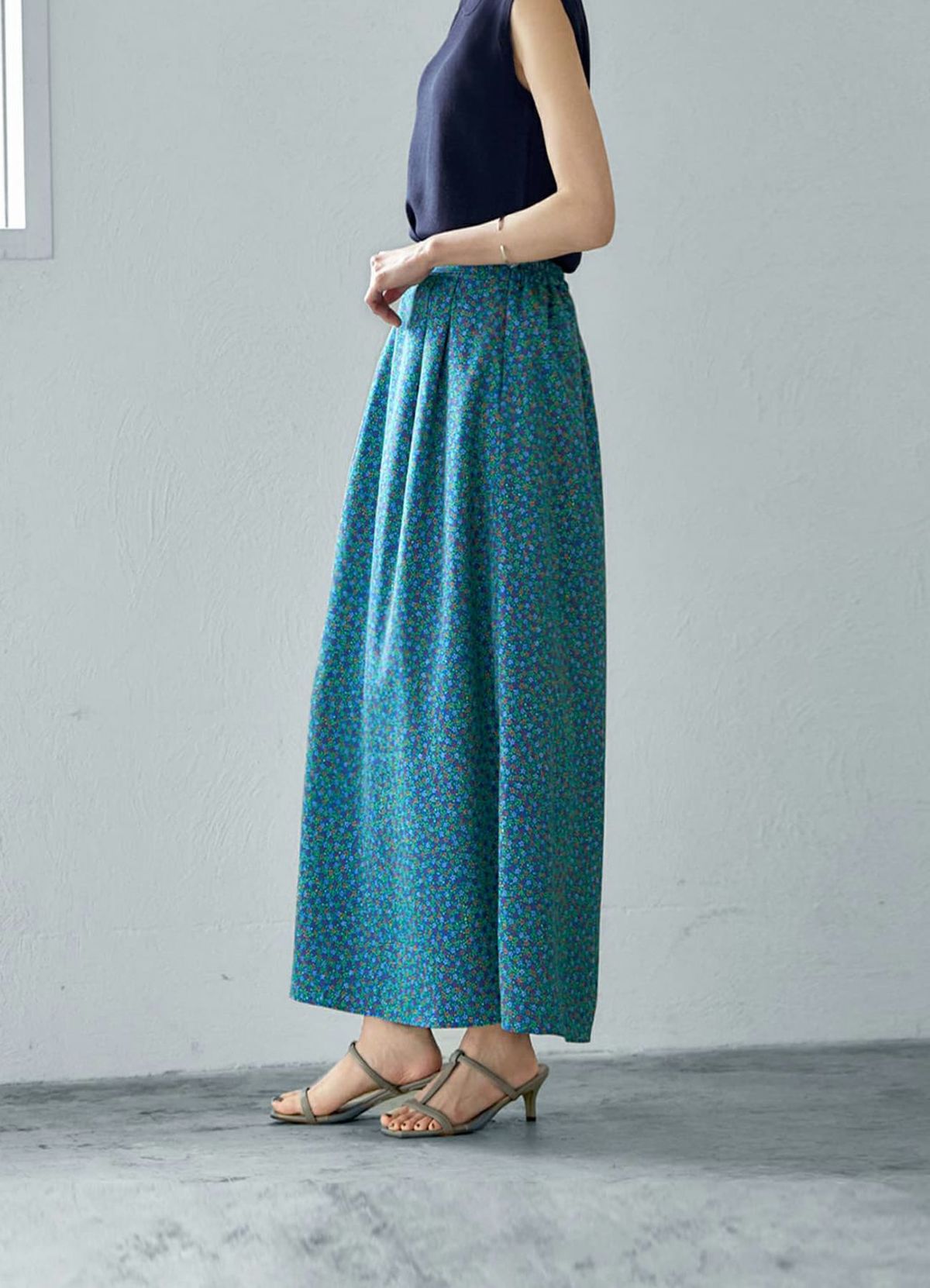 着用イメージ 165cm ブルー